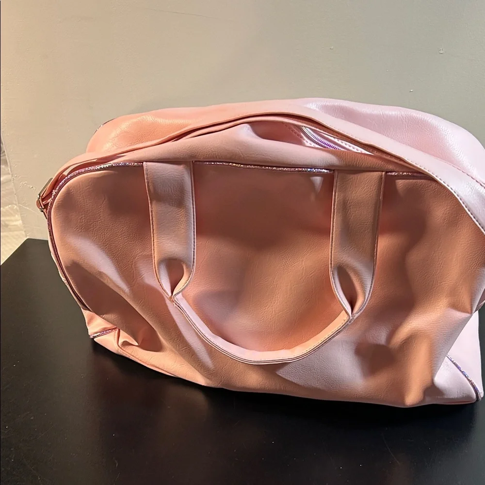 OMG Pink and‎ Multicolor Heart Kids Bag